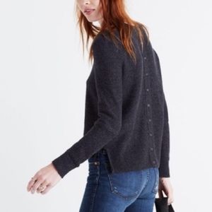 Madewell Backroad Button Back Sweater